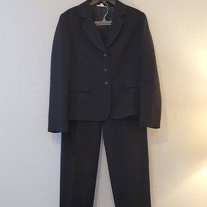 2pc black suit